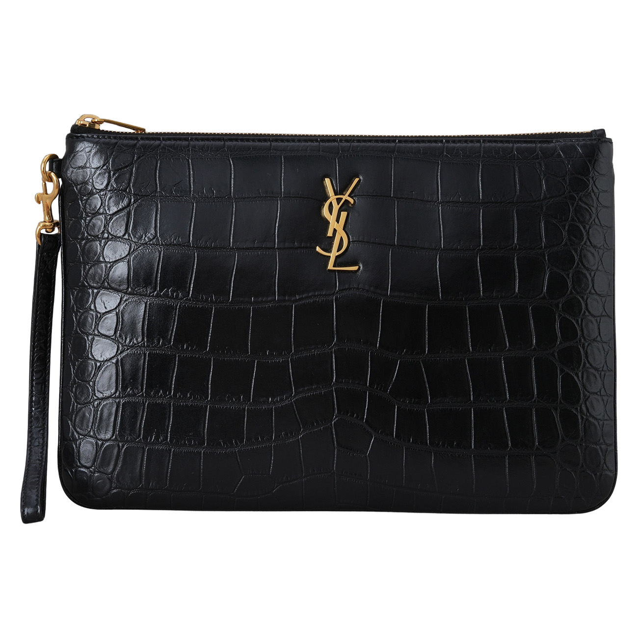 YVES SAINT LAURENT(USED)생로랑 558070 모노그램 와니 패턴 클러치